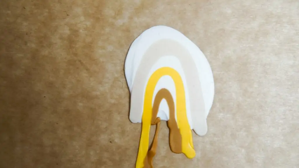 FIMO Regenbogen ausrollen