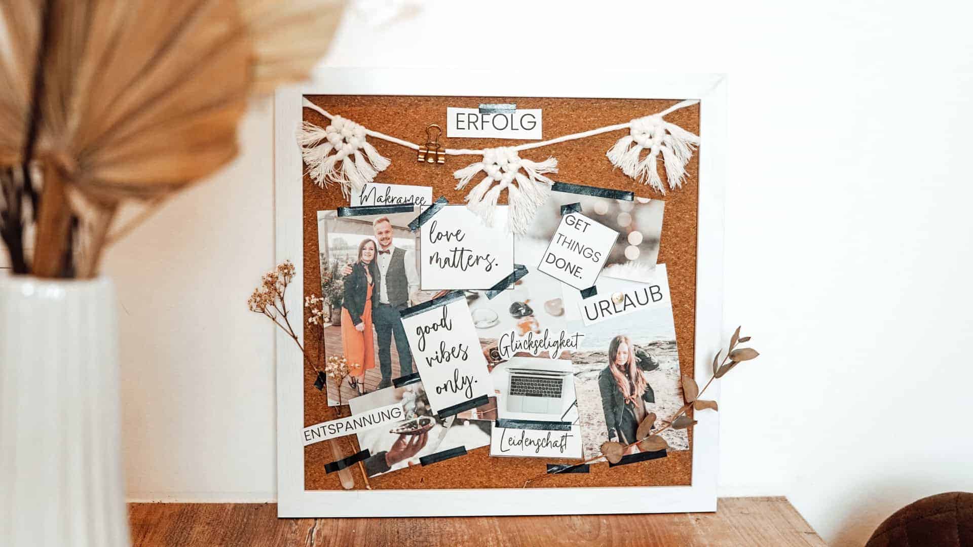 Wie erstelle ich ein Vision Board schritt für schritt
